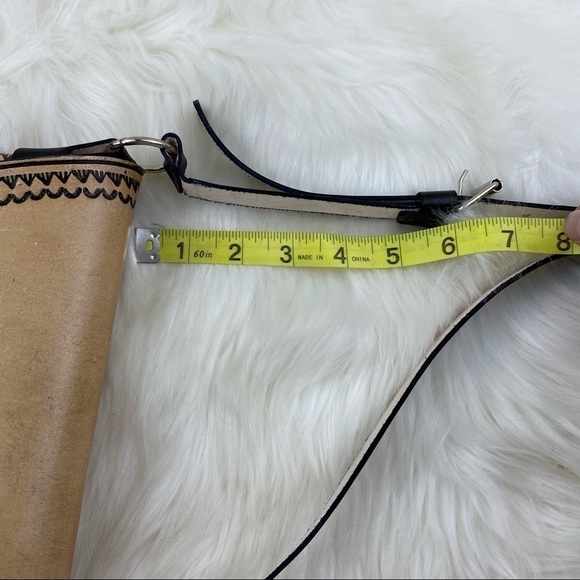 NEW RAW LEATHER MEXICAN CROSSBODY BAG - Picture 13 of 14